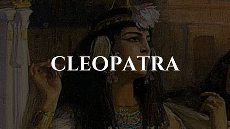 The Life Of Cleopatra The Last Pharaoh Of Egypt Youtube