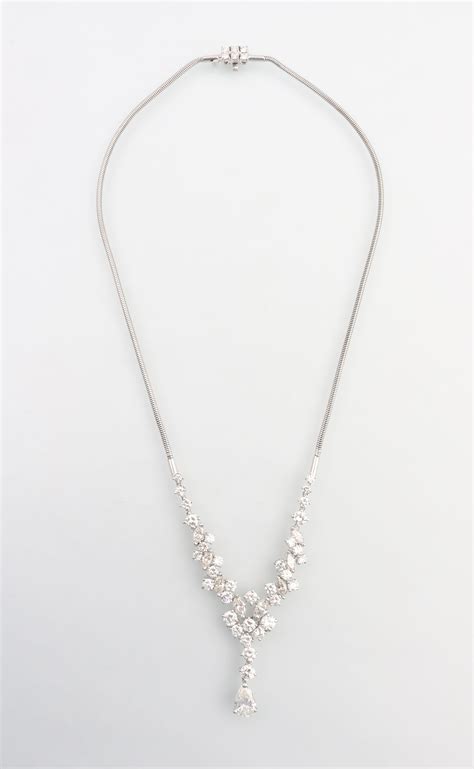 Brillant Diamant Collier Zus Ca Ct Weihnachtsauktion Juwelen