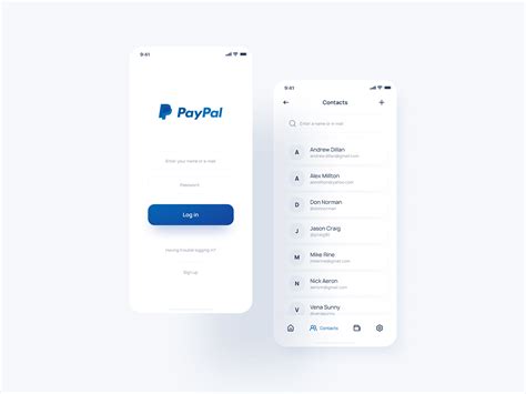 PayPal App Redesign Concept On Behance