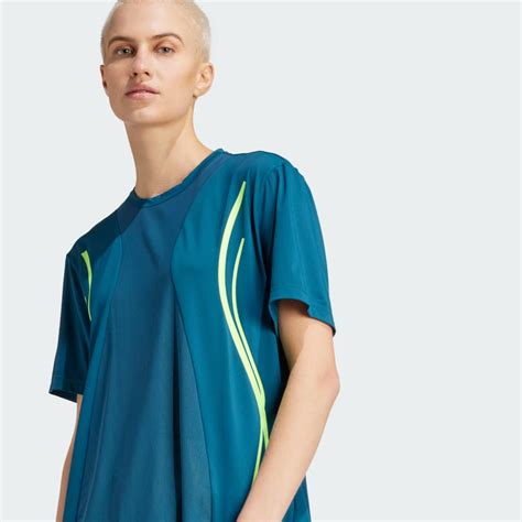 CLOTHING Adidas By Stella McCartney TruePace Running Tee Blue