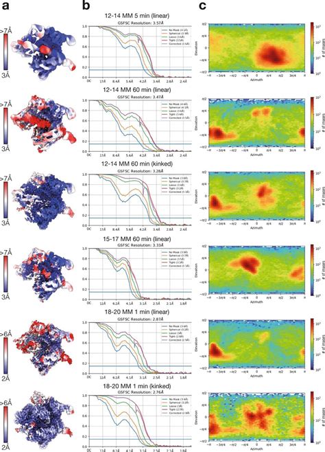 Resolution Estimates And Orientation Distributions Of Cryo Em Maps A