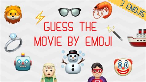 Which Movie Is It Emoji Challenge😀 Youtube