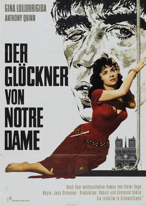 Filmplakat Gl Ckner Von Notre Dame Der Plakat Von