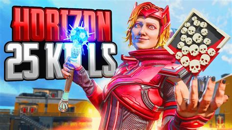 Amazing Horizon 25 Kills And 5900 Damage Apex Legends Gameplay Youtube