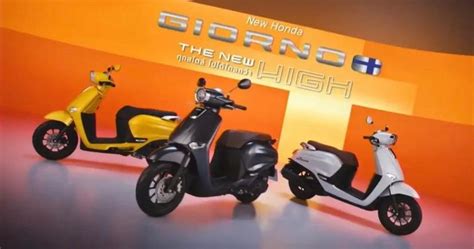 Resmi Rilis Honda Giorno Skutik Terbaru Saingan Yamaha Grand Filano