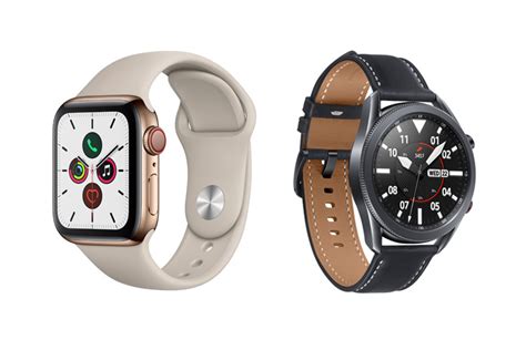 Galaxy Watch 3 vs Apple Watch 5 (Smartwatches Compared) - WatchRanker