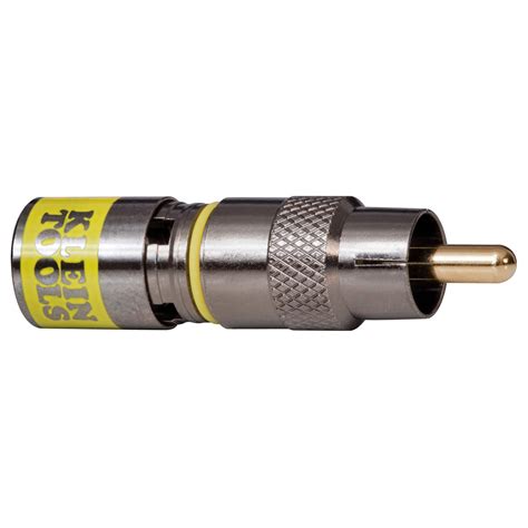 Conector De Compress O Rca Rg Q Pct C Vdv Klein Tools