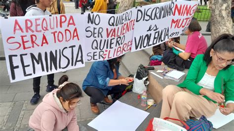 25n En Arequipa Música Y Marchas Para Conmemorar A Las Mujeres