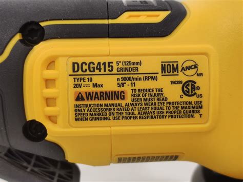 Dewalt Dcg W Xr Vmax Power Detect