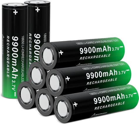 Amazon Rechargeable Battery Volt Li Ion Large Capacity