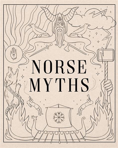 Norse Myths on Behance