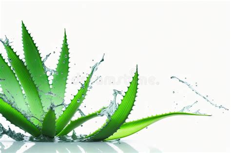 Aloe Vera Water Splash Stock Illustrations 196 Aloe Vera Water Splash