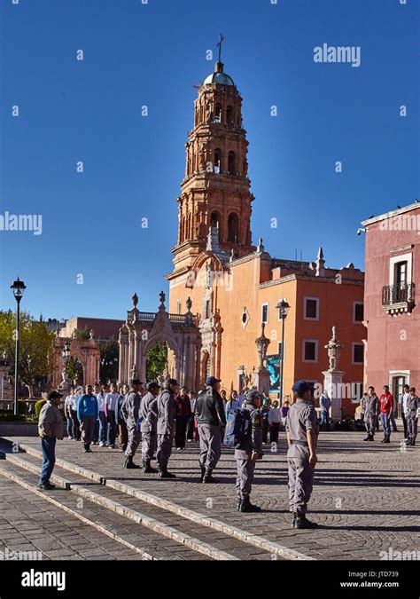 America; Mexico; Zacatecas; Fresnillo city; Purificación church Stock ...