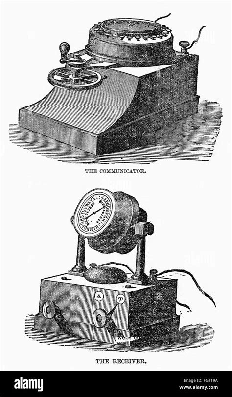 Telegraph 1860 Ncommunicator And Receiver Of The Military Telegraph