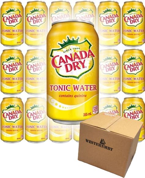 Amazon Canada Dry Zero Sugar Tonic Water 33 8 Fl Oz 6 Bottles