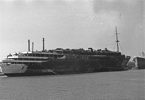 The Wreck Of The Incomplete Swedish Liner Stockholm Ii At Around