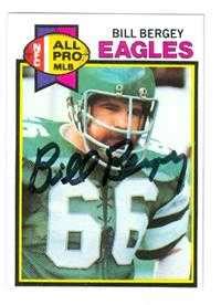 Bill Bergey autographed Football Card (Philadelphia Eagles) 1979 Topps #20