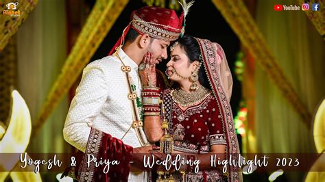 Yogesh Priya Wedding Highlight 2023 Planet Studio Rewa YouTube