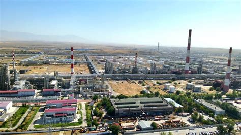 Watch View From The Shymkent Oil Refinery In Kazakhstan Youtube