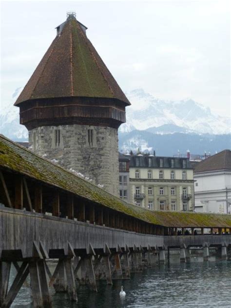 Chapel bridge, Lucerne, Suisse | Travel, Landmarks, Chapel