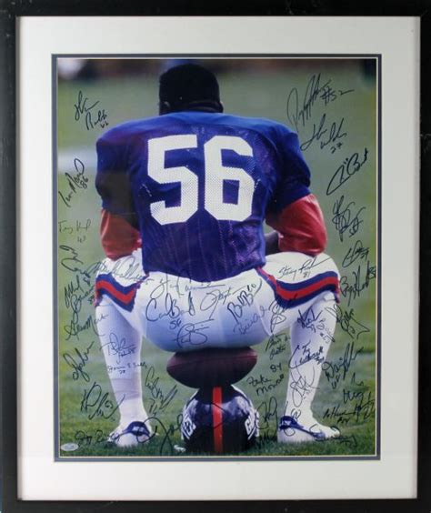 Lot Detail 1986 Super Bowl Champion New York Giants Multi Signed