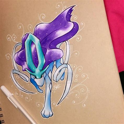 Suicune (Pokemon Crystal) by weekdaynachos on DeviantArt