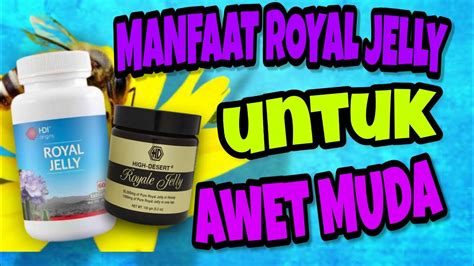 Manfaat Royal Jelly Hdi Bagi Kecantikan Youtube