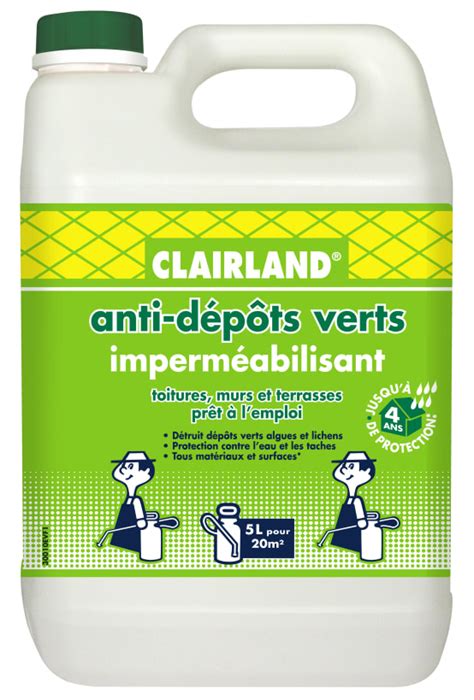 Solution anti mousses imperméabilisant pulvérisateur 5 L CLAIRLAND