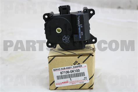 Servo Sub Assy Damper For Airmix K Toyota Parts Partsouq