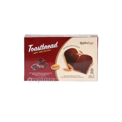 Jual Kartika Toast Toast Bread Milk Chocolate 60g Shopee Indonesia