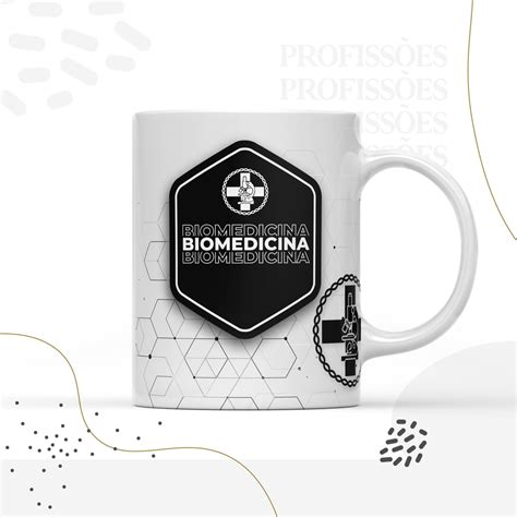 CANECA PROFISSÕES BIOMEDICINA Elo7 Produtos Especiais