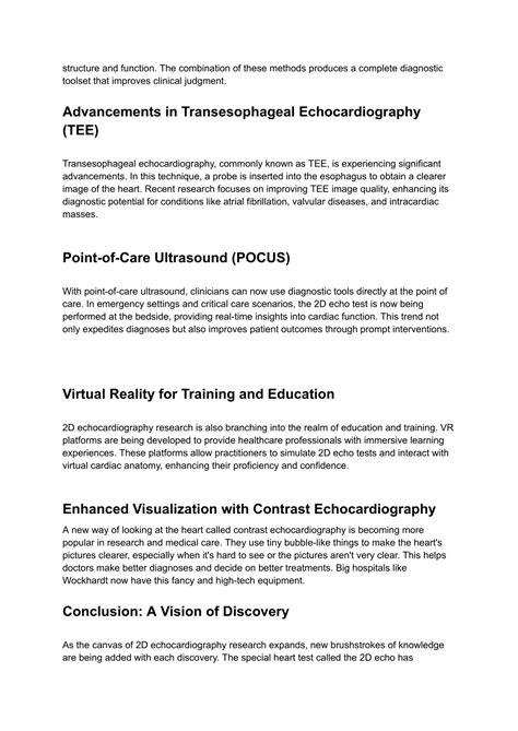 Ppt Unveiling The Future Emerging Trends In D Echocardiography