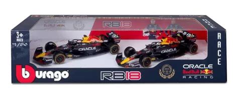 Coche F1 Burago Rb18 Checo Max Sergio Redbull Racing Perez Envío Gratis