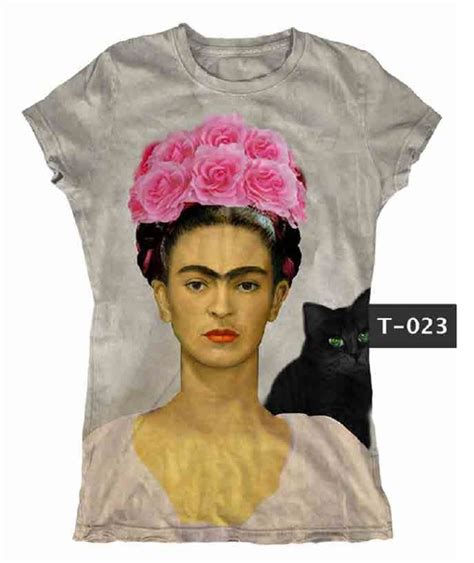 Frida Kahlo Folklorico Printed T Shirt Cielito Lindo