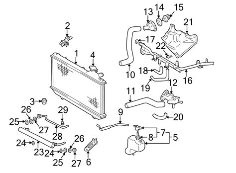 Toyota Celica Heater Core Hose Diagram