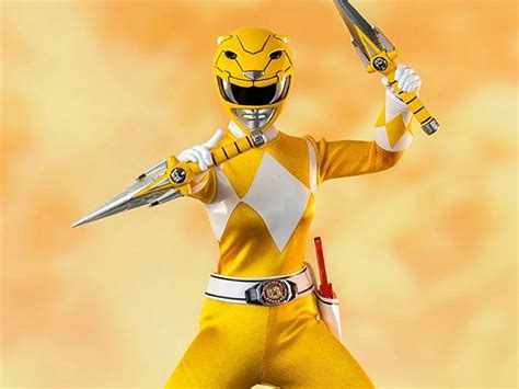 Power Rangers Amarela - Ranger Amarelo Power Rangers Mighty Morphin Threezero original - Prime ...