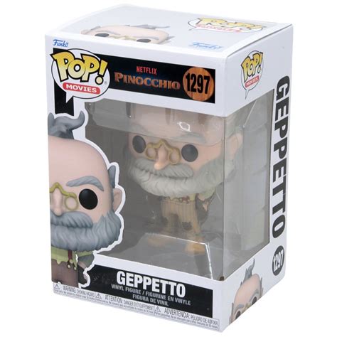 Funko POP Movies Netflix Pinocchio - Geppetto gray