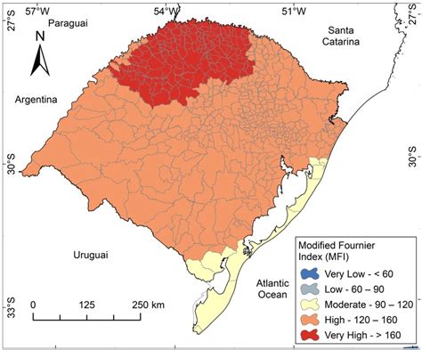 Scielo Brasil Erosivity Index Based On Climatological Norms From