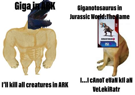 Giga VS Giga : r/ARK