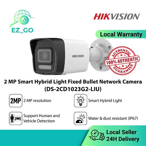 Authentic Hikvision Mp Fixed Bullet Network Poe Cctv Ds Cd G