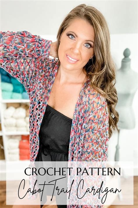 Free Lace Crochet Cardigan Pattern Cabot Trail Cardigan Crochet