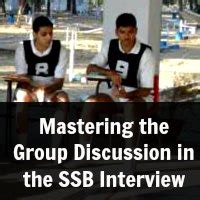 Mastering The Group Discussion In The SSB Interview