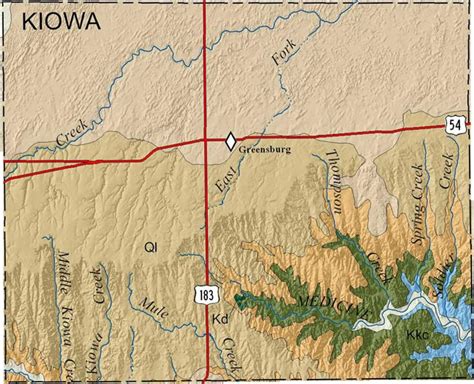 Kiowa Map