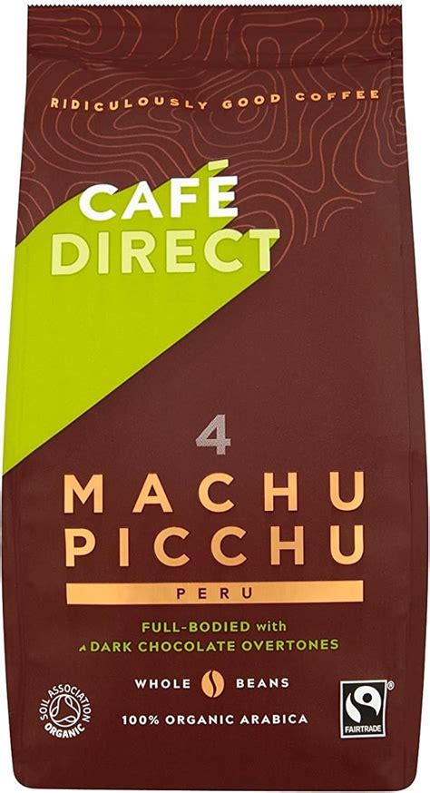 Cafe Direct Machu Picchu Gourmet Beans G Amazon Co Uk Grocery