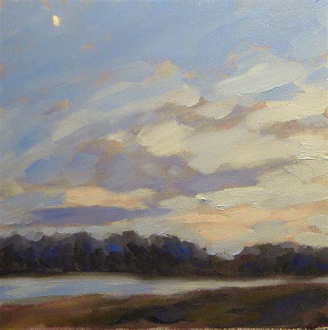 Painting Daily Heidi Malott Original Art Impressionist Art Sunset Sky