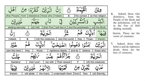 Surah 98 Al Bayyinah With Arabic Text By Sheikh Saad Al Ghamdi