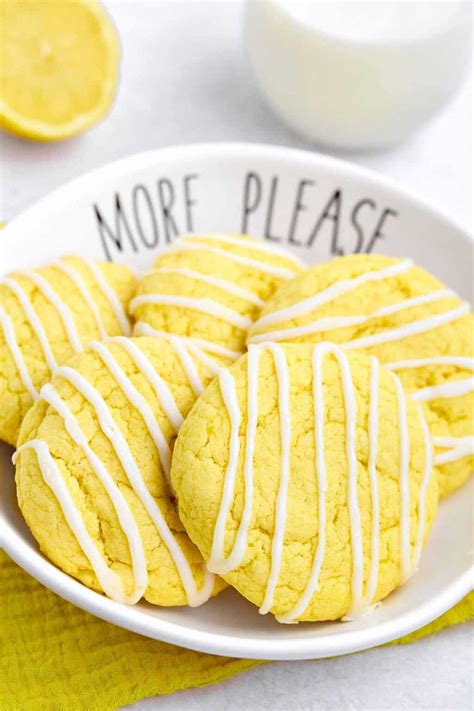 Easy Lemon Cake Mix Cookies With White Chocolate The Tasty Tip