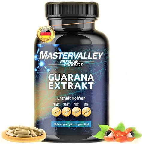 Guarana Extrakt Guarana Kapseln Natürliches Koffein Energy