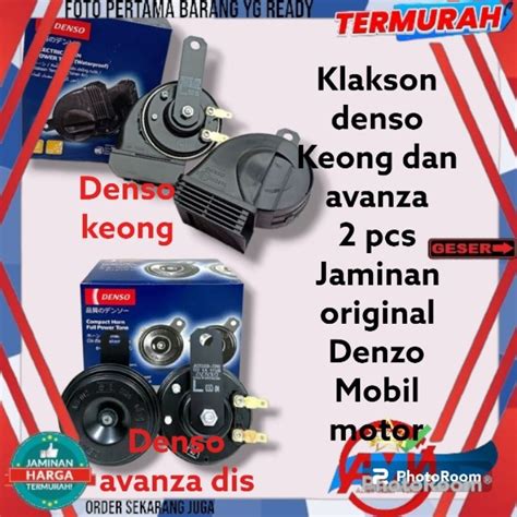 Jual PROMO KLAKSON DENSO KEONG KLAKSON KELAKSON KLAKSON MOTOR KLAKSON