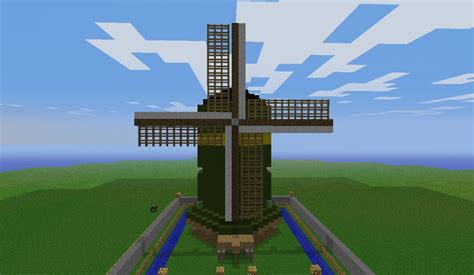 Huge Windmill Minecraft Map